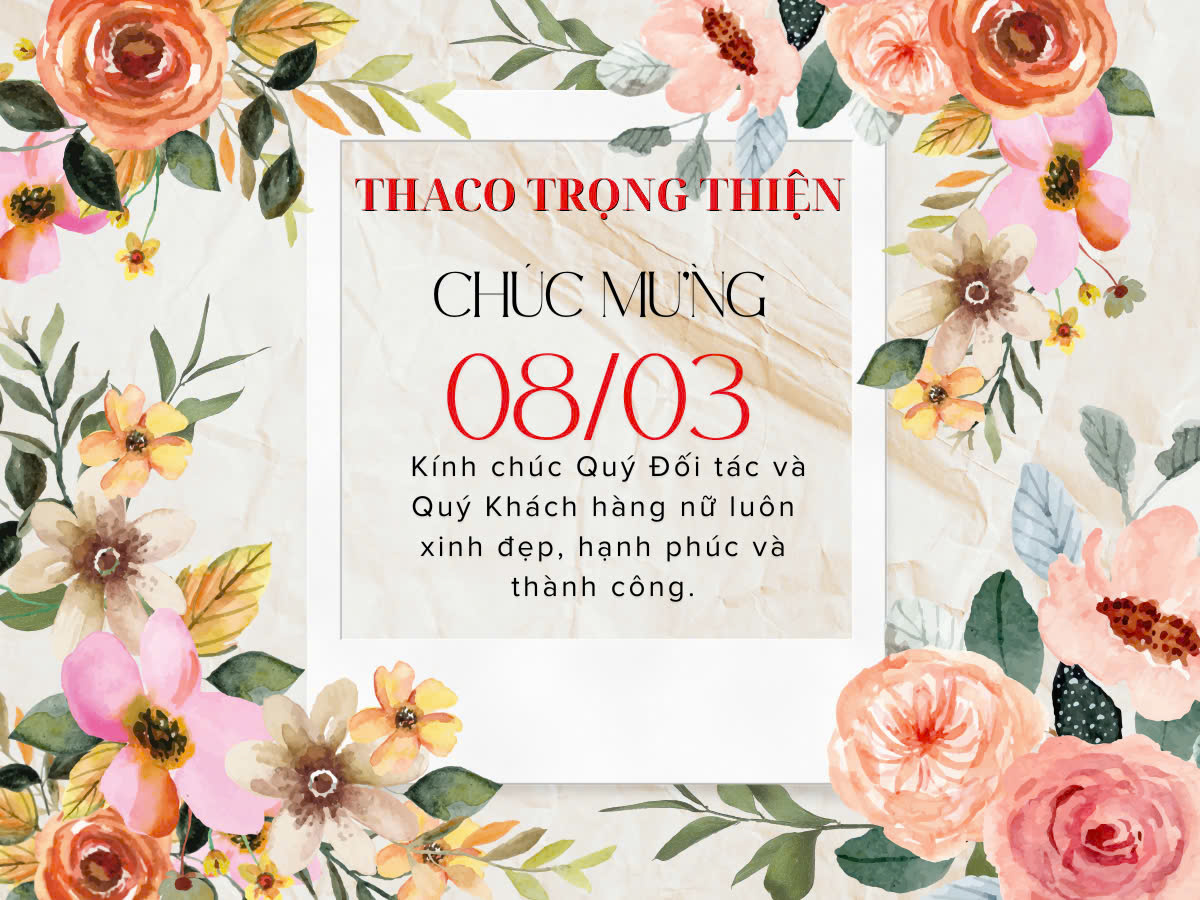 CHÚC MỪNG NGÀY QUỐC TẾ PHỤ NỮ 8/3