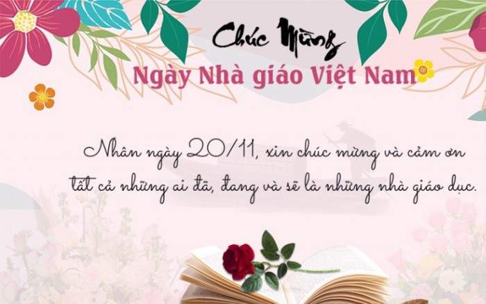Chúc mừng ngày Nhà Giáo Việt Nam